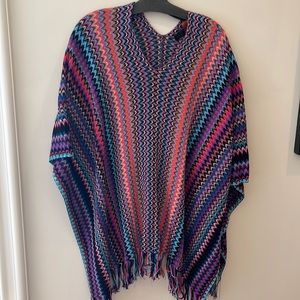 Missoni Poncho.